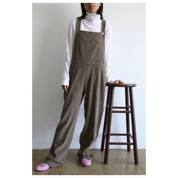 DONNI The Cord Overall relaxed fit, 100% cotton NWT Size XXS MSRP $298 - Picture 4 of 12